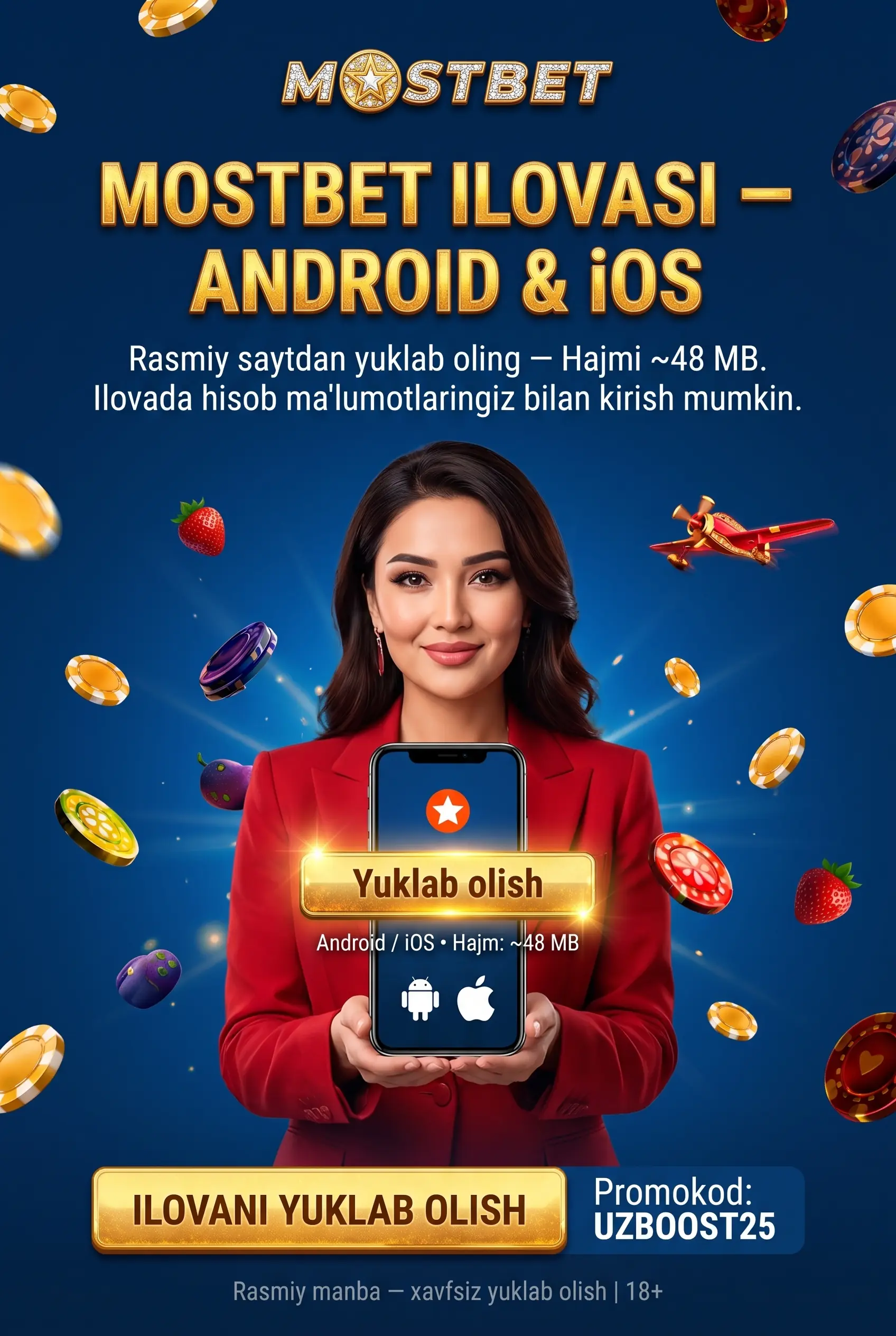 Mostbet mobil ilovasi