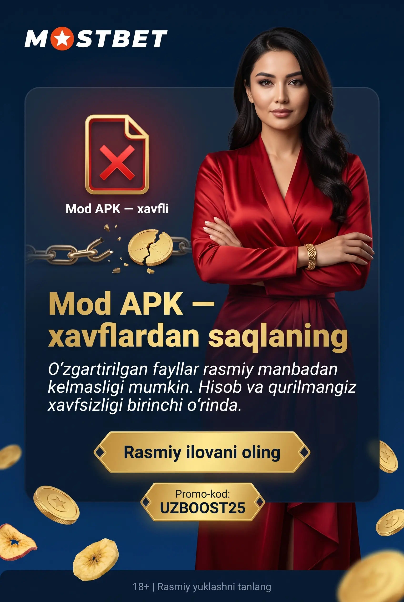 Mod APK versiyalari xavfi haqida ogohlantirish